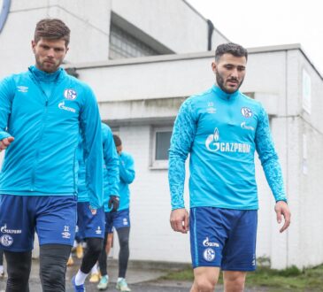 Klaas-Jan Huntelaar und Sead Kolasinac