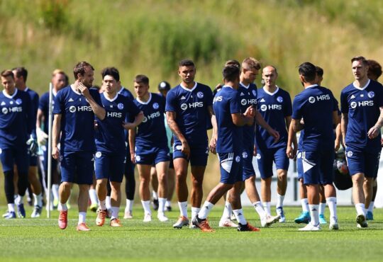 Schalke-Training