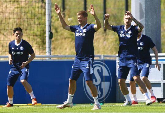 Schalke-Training