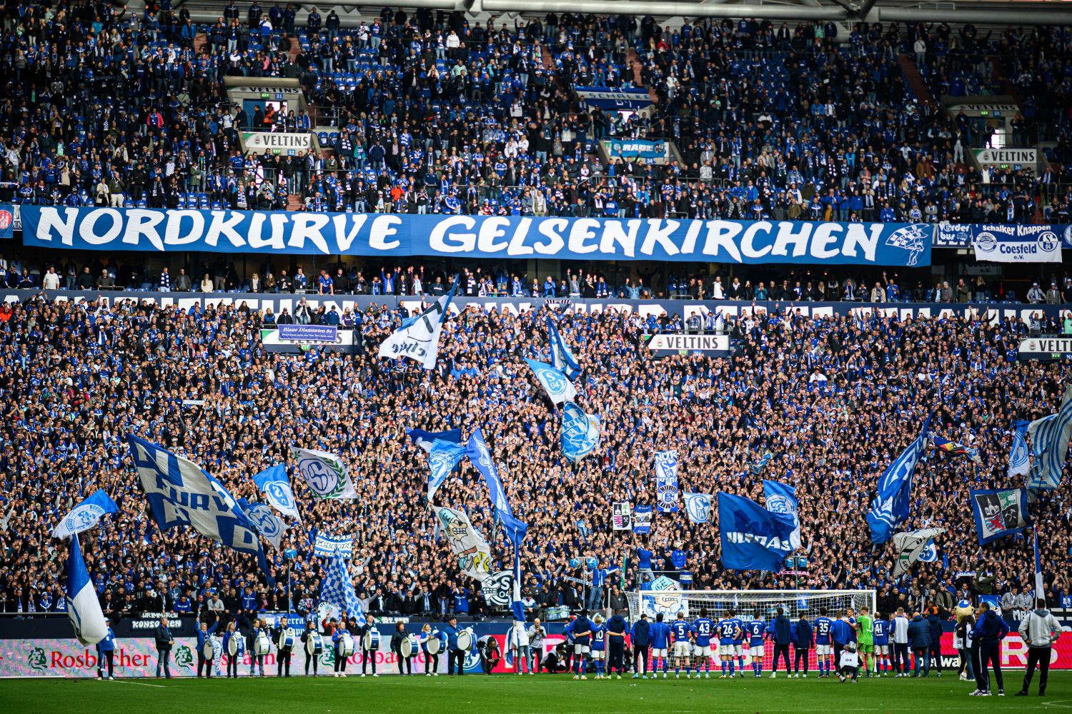 Nordkurve Veltins-Arena FC Schalke 04