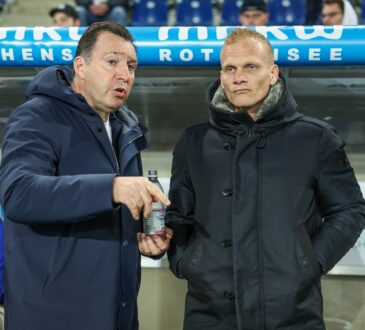 Marc Wilmots und Karel Geraerts