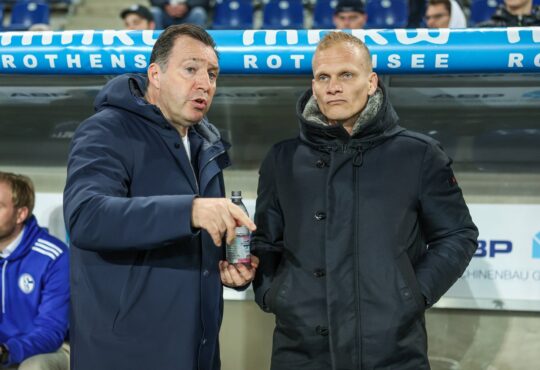 Marc Wilmots und Karel Geraerts