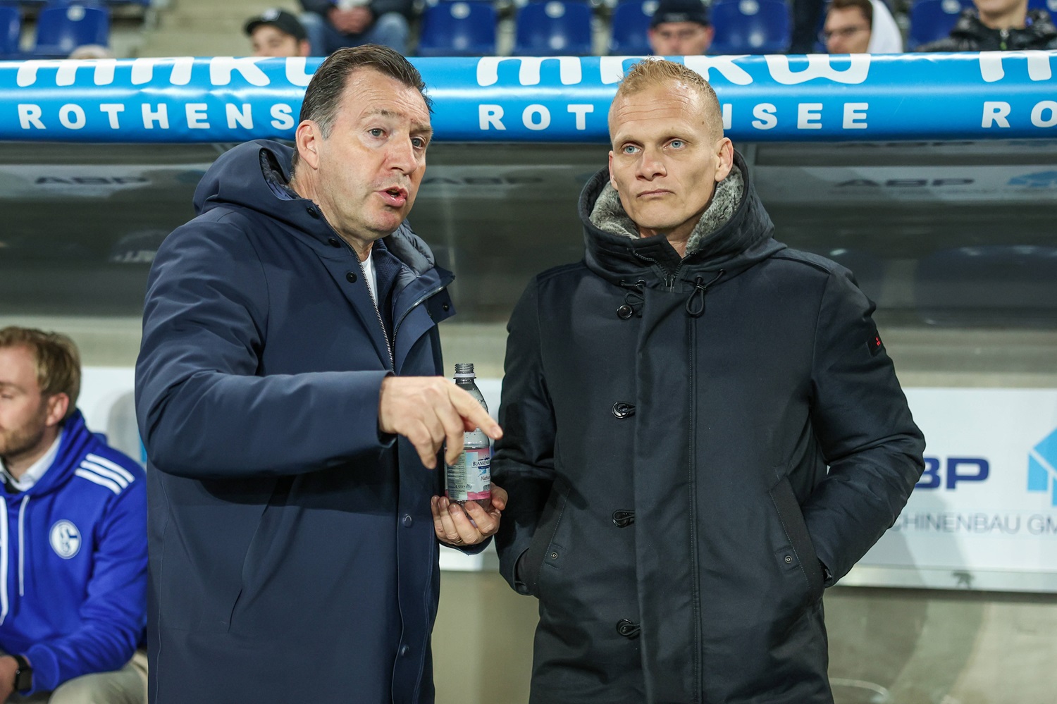 Marc Wilmots und Karel Geraerts
