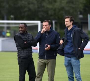 Marc Wilmots und Ben Manga