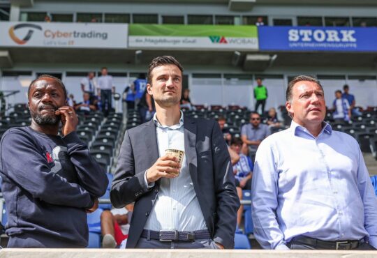Ben Manga, Matthias Tillmann und Marc Wilmots