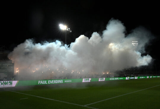 Schalke-Pyro