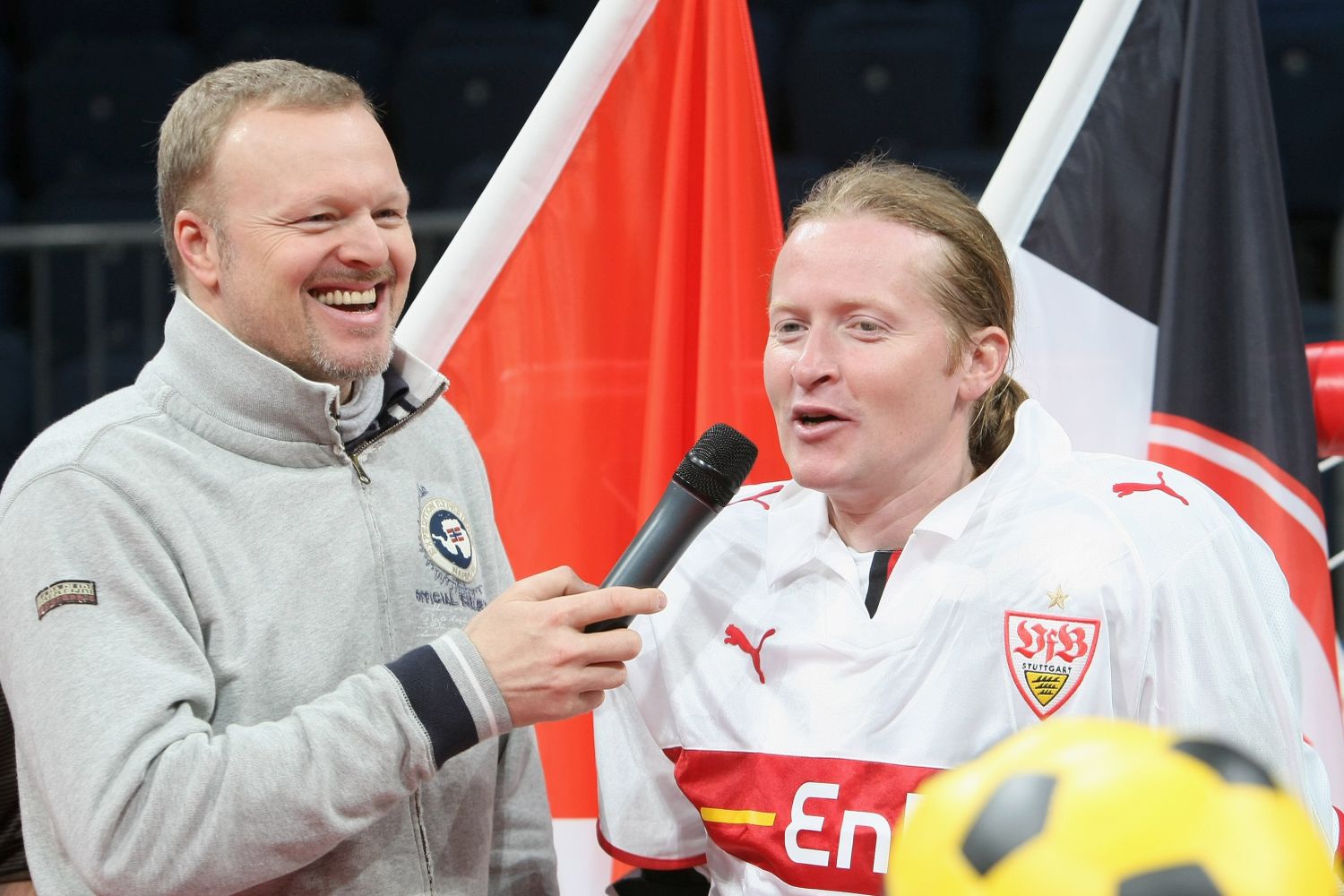 Stefan Raab und Joey Kelly