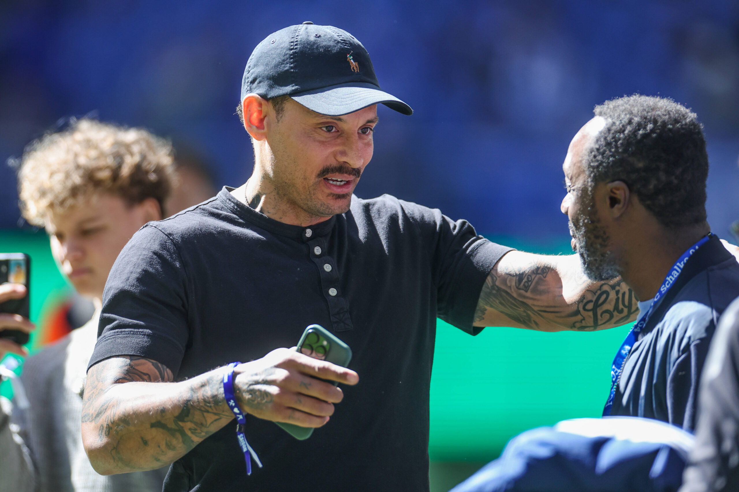 Jermaine Jones und Ben Manga