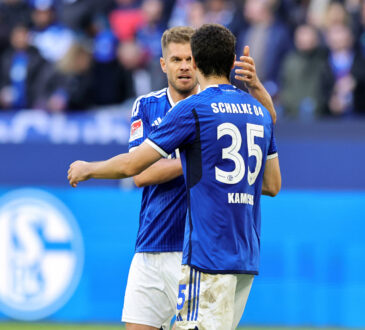 Simon Terodde und Marcin Kaminski