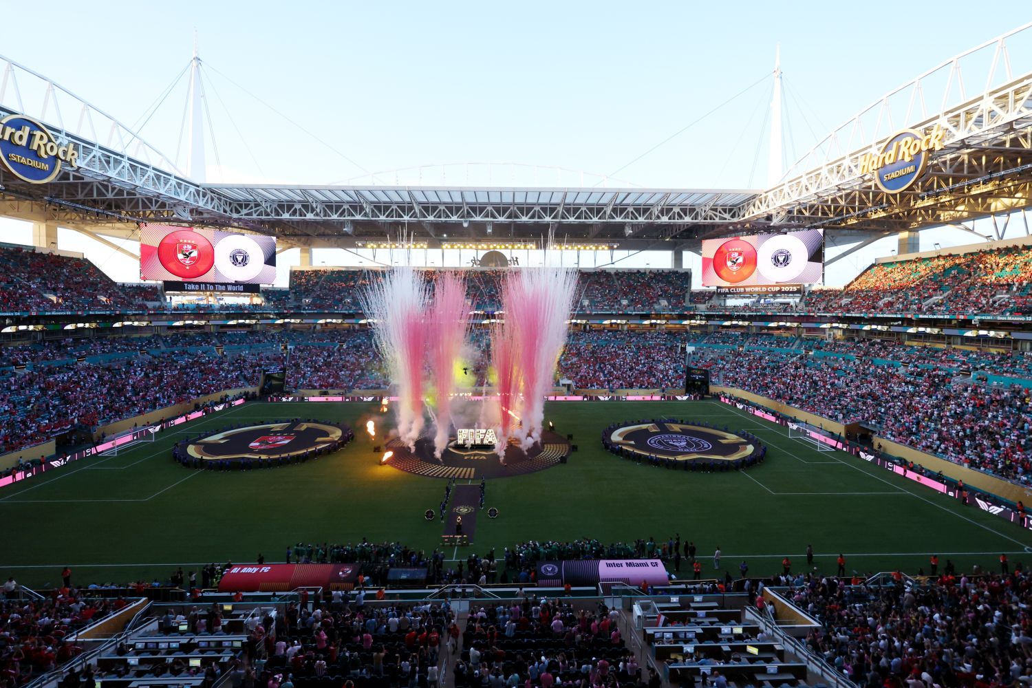 Eröffnungsfeier Klub-WM in Miami, USA.