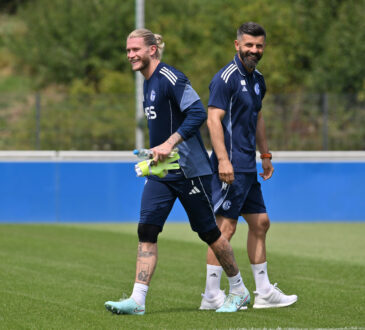 Loris Karius und Miron Muslic