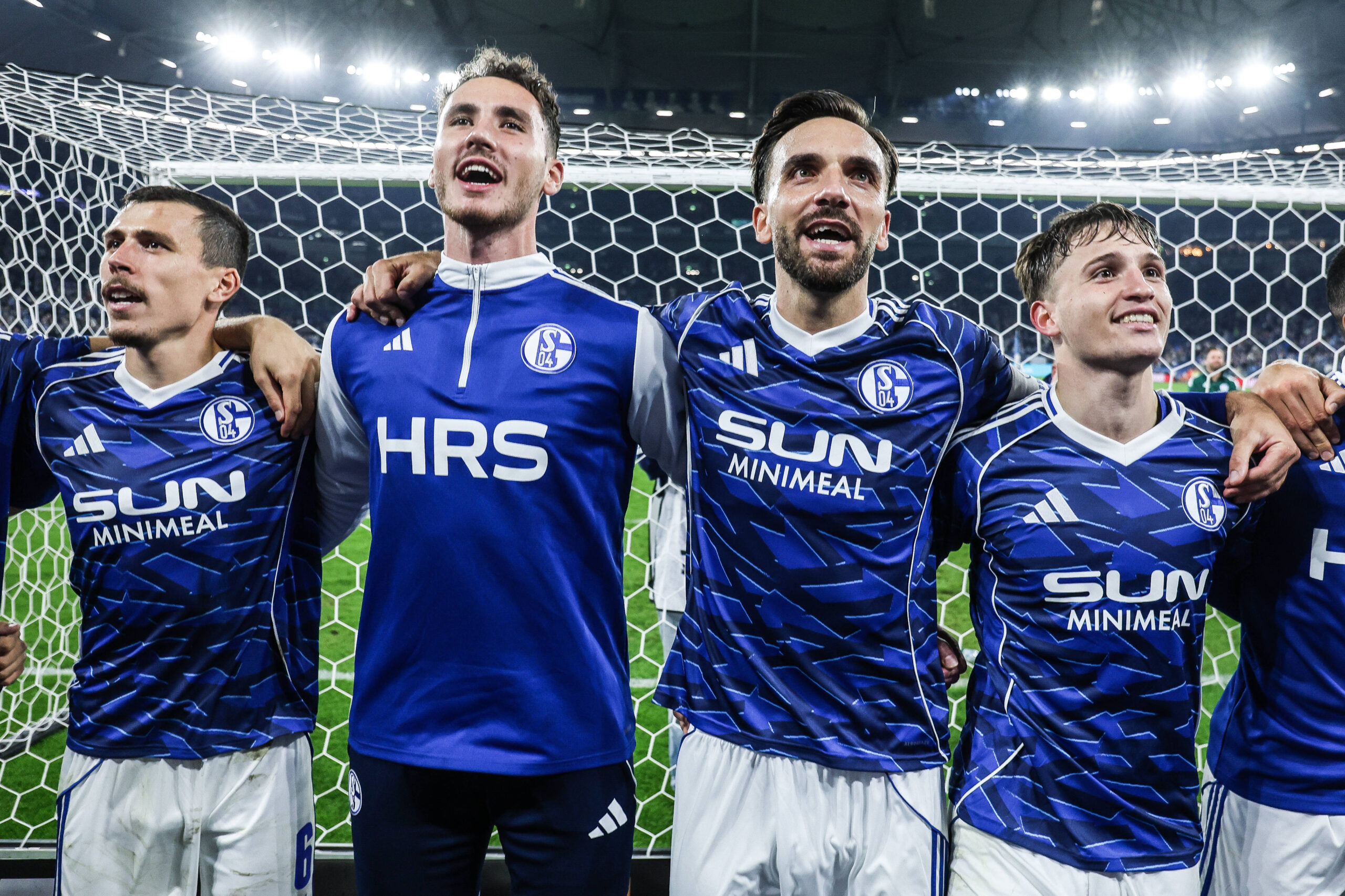 Ron Schallenberg, Justin Heekeren, Kenan Karaman und Vitalie Becker