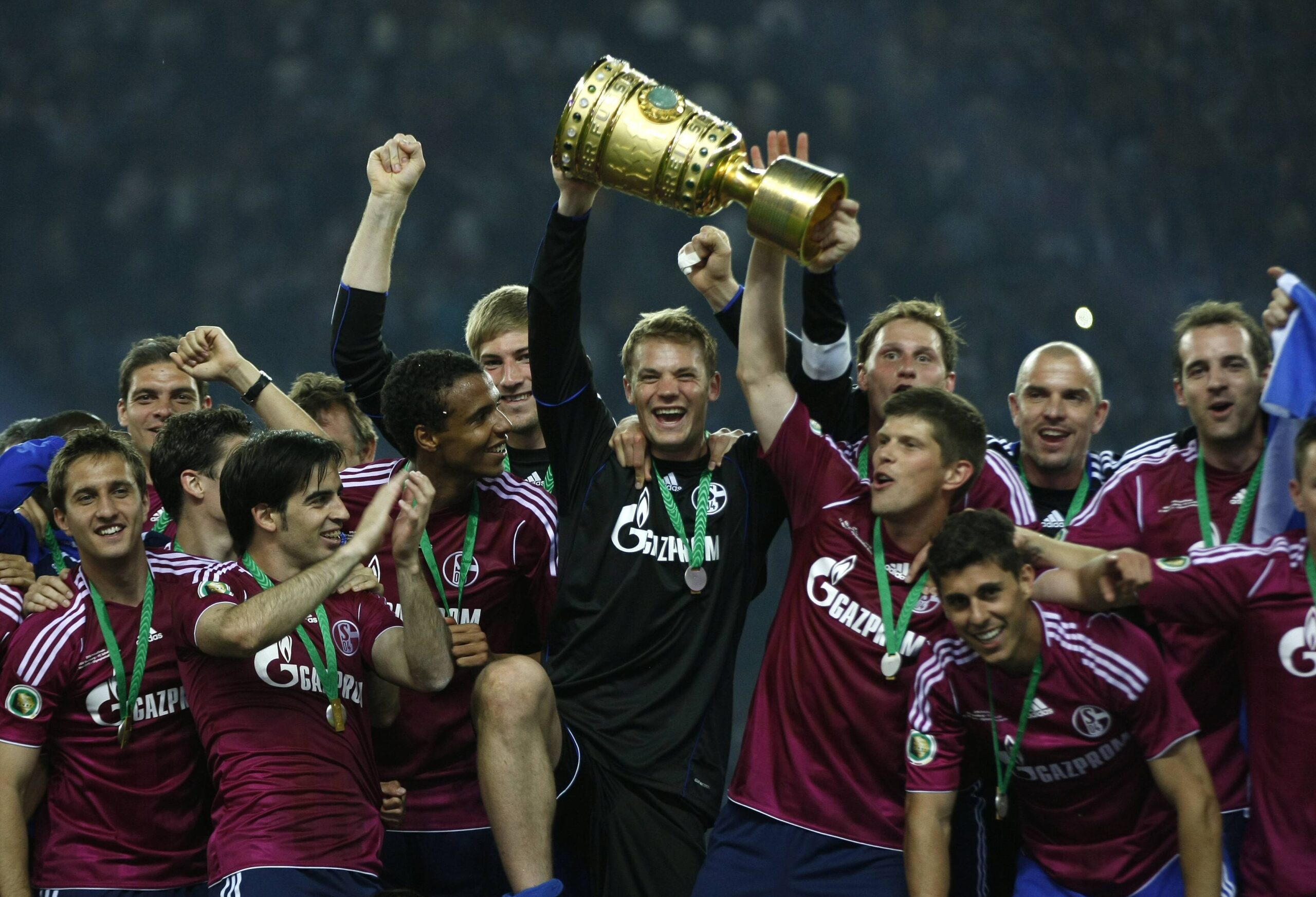 Manuel Neuer und Teamkollegen