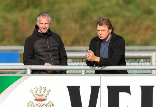 Frank Baumann und Youri Mulder