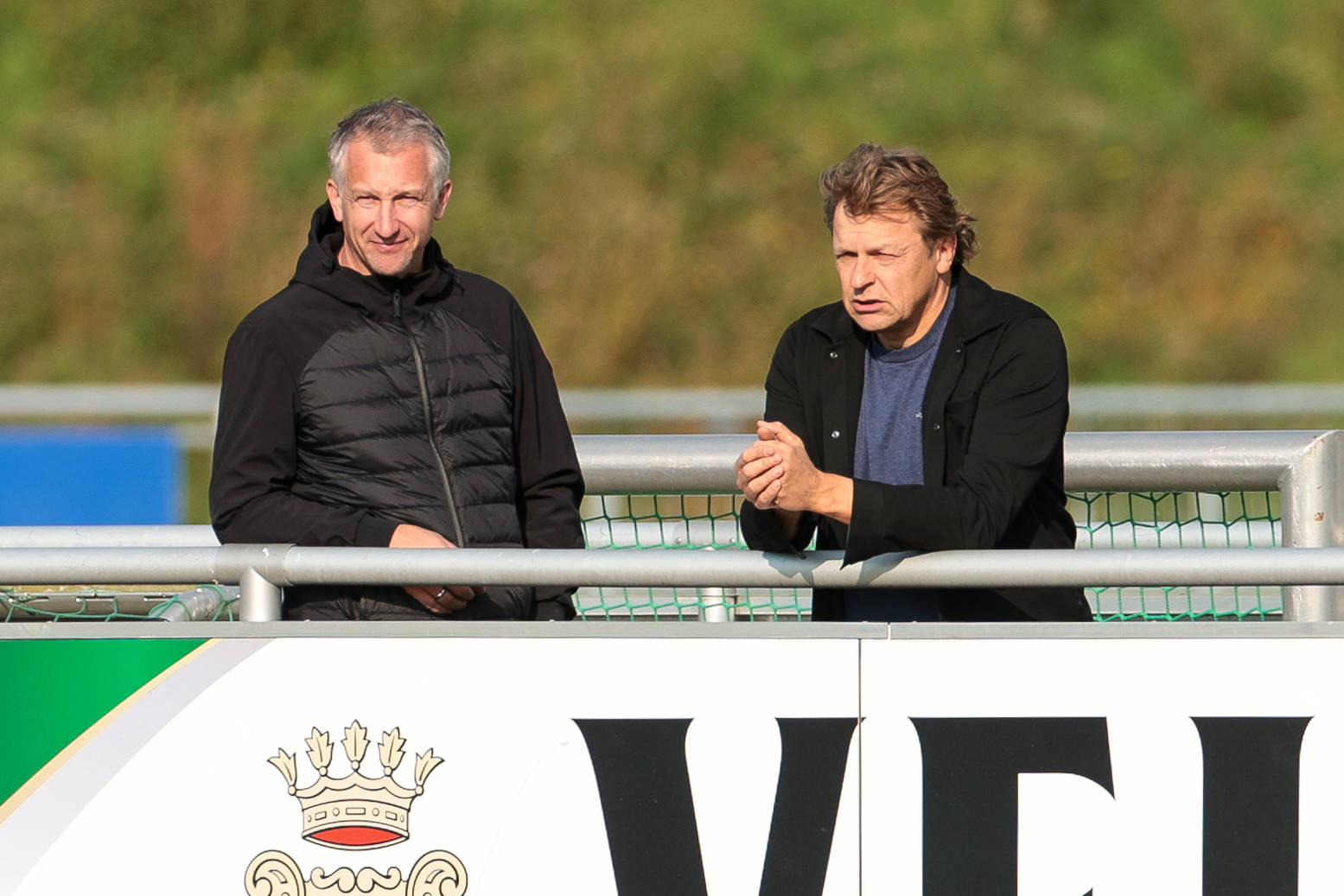 Frank Baumann und Youri Mulder