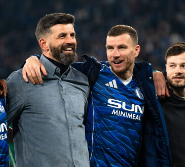 Miron Muslic und Edin Dzeko