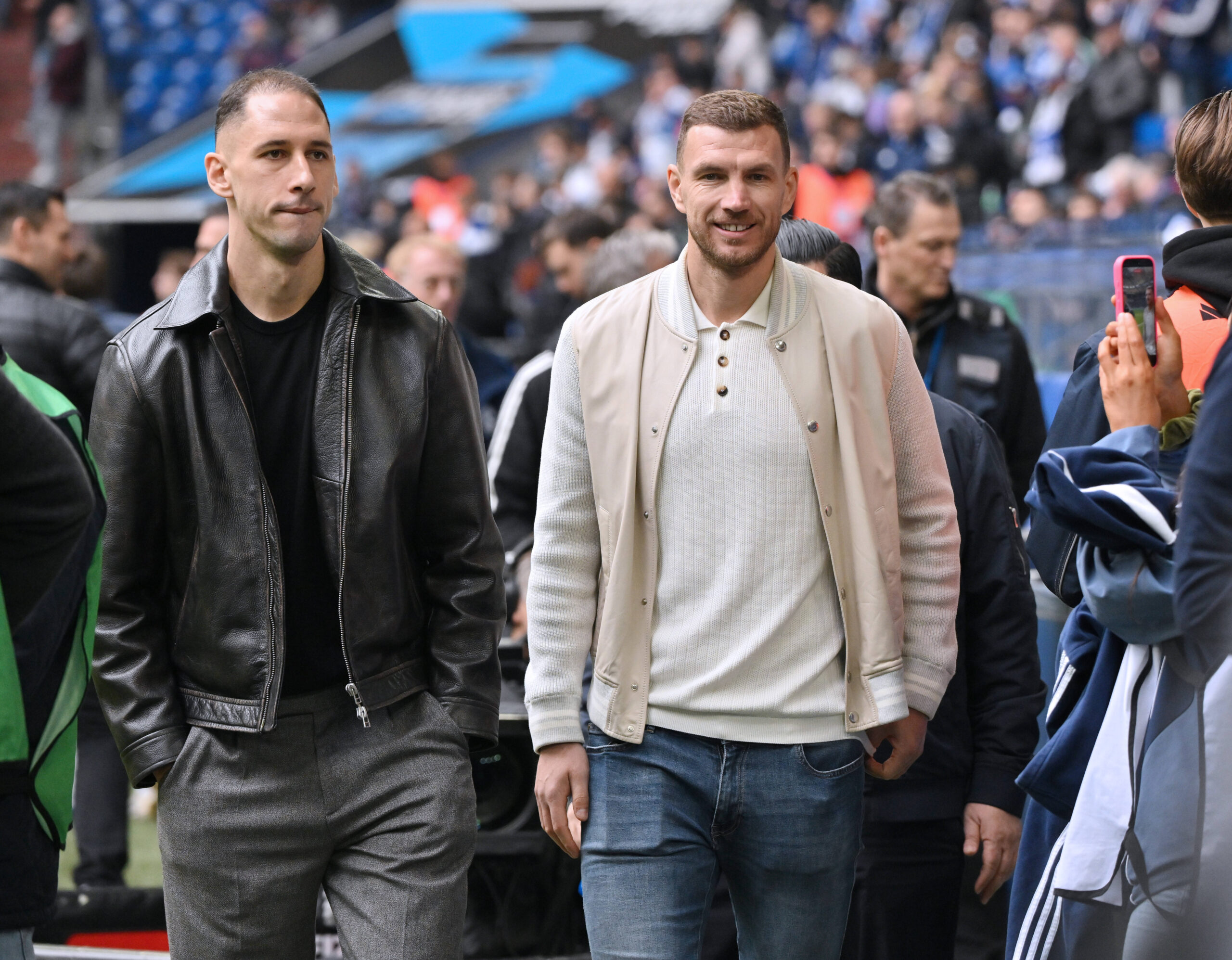 Nikola Katic und Edin Dzeko