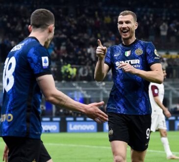 Edin Dzeko und Robin Gosens