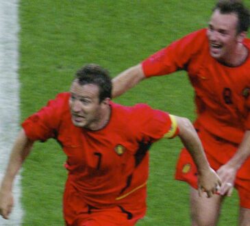 Marc Wilmots WM 2002 Belgien