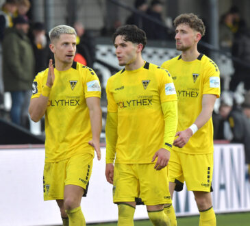 Lukas Scepanik, Soufiane El-Faouzi und Felix Meyer